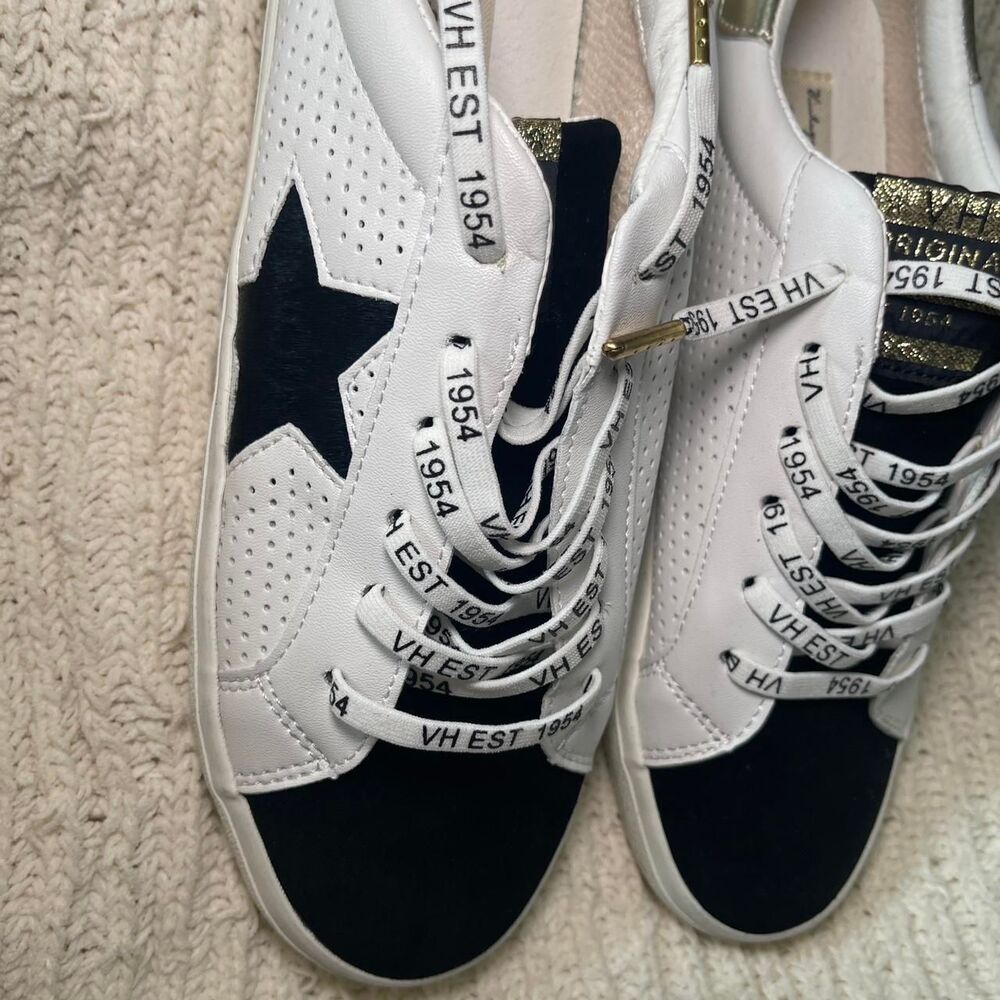 Vintage-havana Women's White and Black Trainers